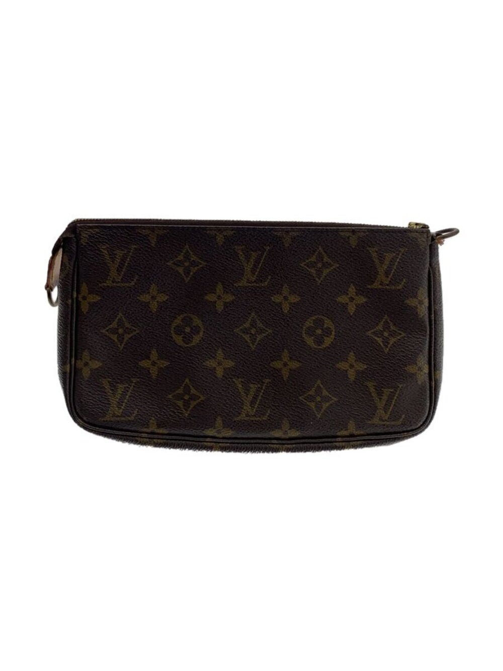 LOUIS VUITTON Pochette Accessoires Monogram Canvas Brown